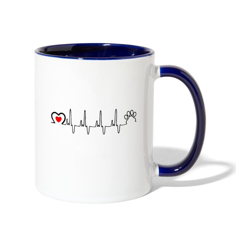 Animal love beat Contrast Coffee Mug-Contrast Coffee Mug | BestSub B11TAA-I love Veterinary