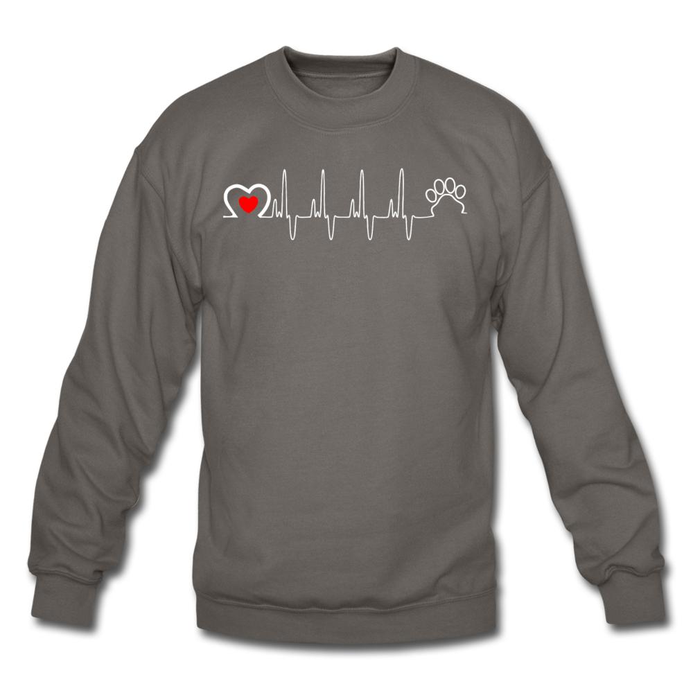 Animal Love Beat Crewneck Sweatshirt-Unisex Crewneck Sweatshirt | Gildan 18000-I love Veterinary