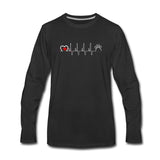 Animal Love Beat Unisex Premium Long Sleeve T-Shirt-Men's Premium Long Sleeve T-Shirt | Spreadshirt 875-I love Veterinary