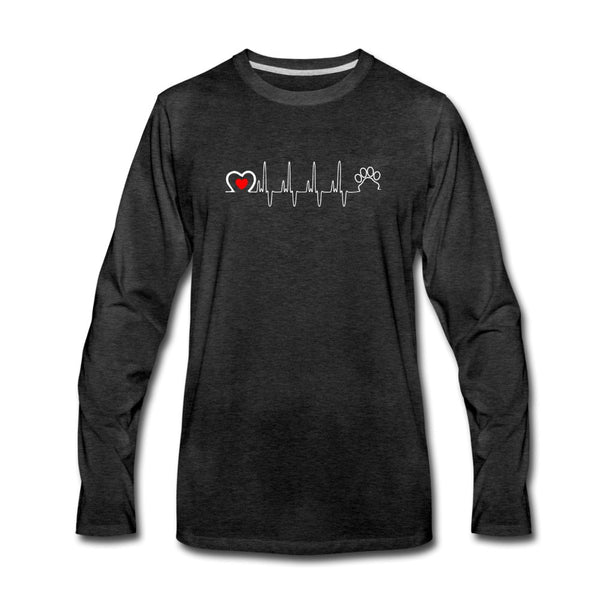 Animal Love Beat Unisex Premium Long Sleeve T-Shirt-Men's Premium Long Sleeve T-Shirt | Spreadshirt 875-I love Veterinary