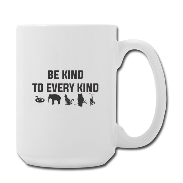Be kind to every kind Coffee/Tea Mug 15 oz-Coffee/Tea Mug 15 oz-I love Veterinary