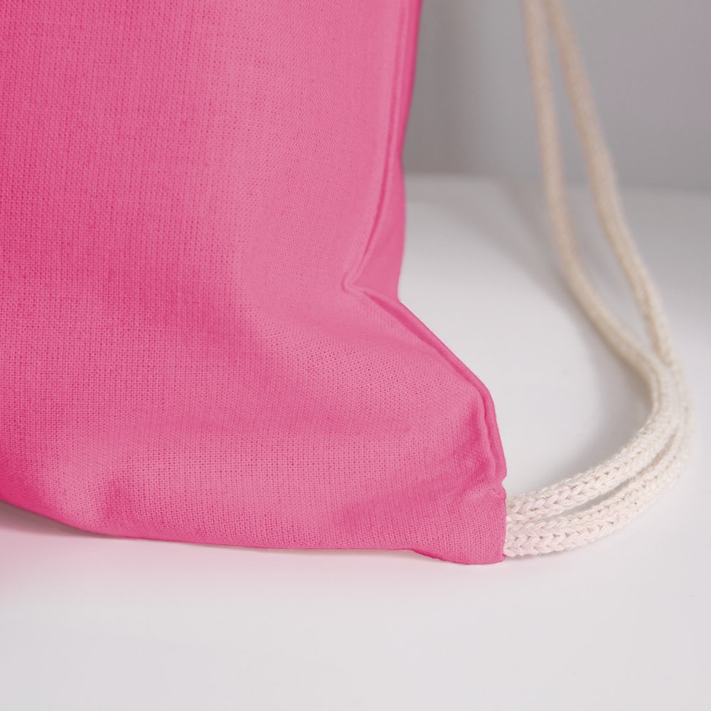 Be kind to every kind Drawstring Bag-Cotton Drawstring Bag | Q-Tees Q4500-I love Veterinary