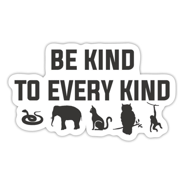 Be Kind To Every Kind Sticker-Sticker-I love Veterinary