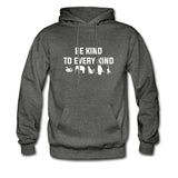 Be kind to every kind Unisex Hoodie-Men's Hoodie | Hanes P170-I love Veterinary
