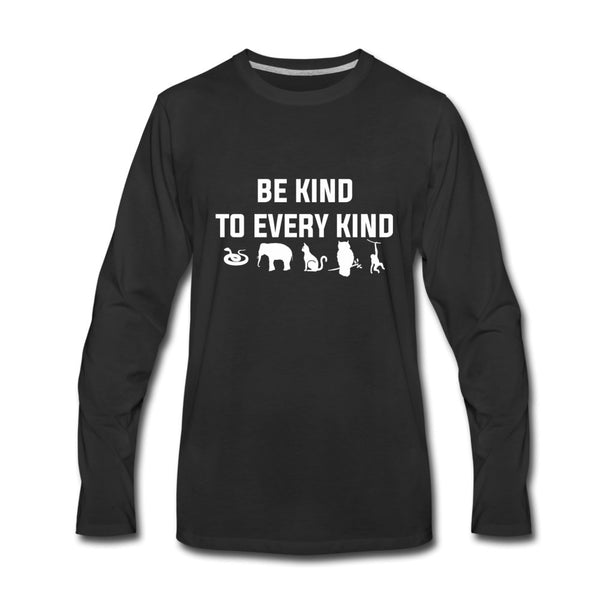 Be kind to every kind Unisex Premium Long Sleeve T-Shirt-Men's Premium Long Sleeve T-Shirt | Spreadshirt 875-I love Veterinary