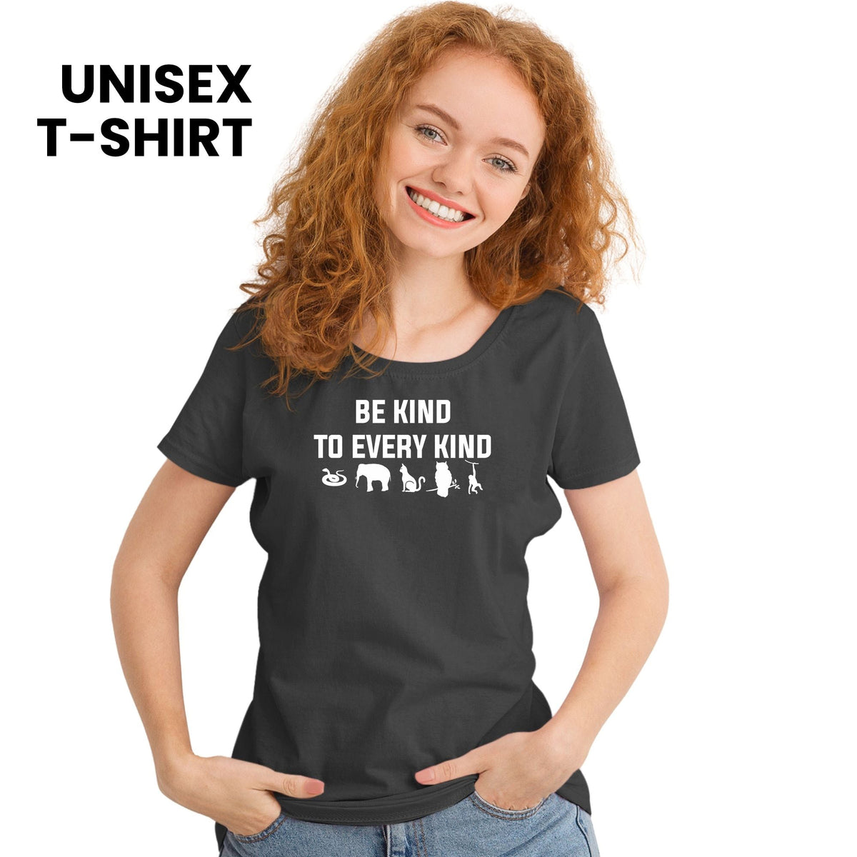 Be kind to every kind Unisex T-shirt-Unisex Classic T-Shirt | Fruit of the Loom 3930-I love Veterinary