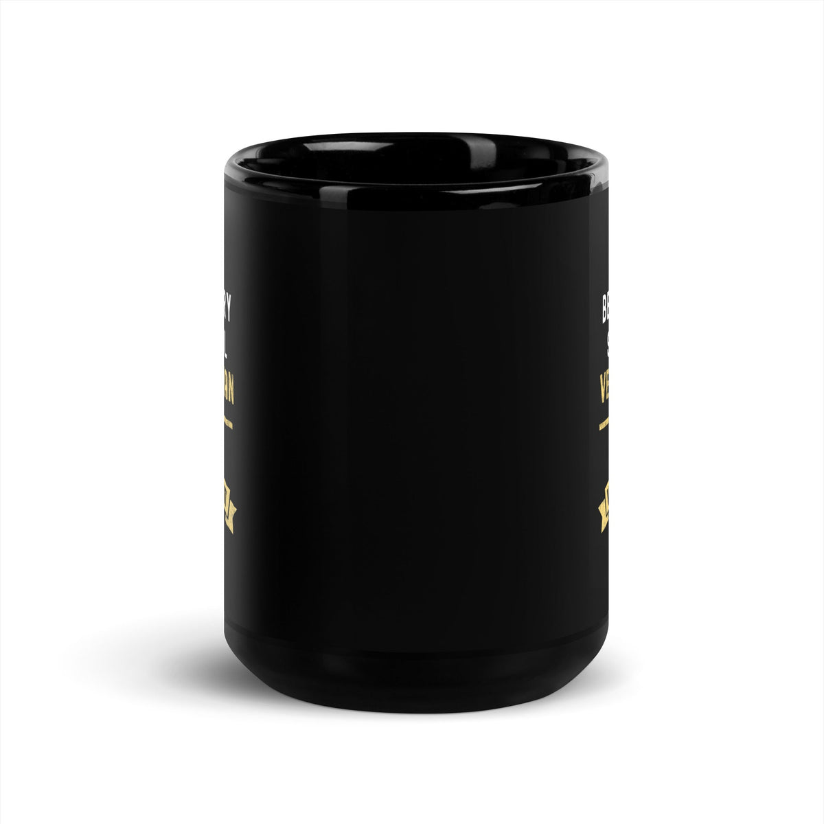 Behind every Veterinarian is an Exhausted Vet Assistant Black Glossy Mug-Black Glossy Mug-I love Veterinary
