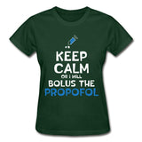 Bolus the propofol Gildan Ultra Cotton Ladies T-Shirt-Ultra Cotton Ladies T-Shirt | Gildan G200L-I love Veterinary