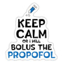 Bolus The Propofol Sticker-Sticker-I love Veterinary