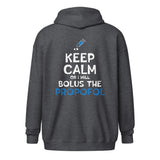 Bolus the propofol Unisex Zip Hoodie-I love Veterinary