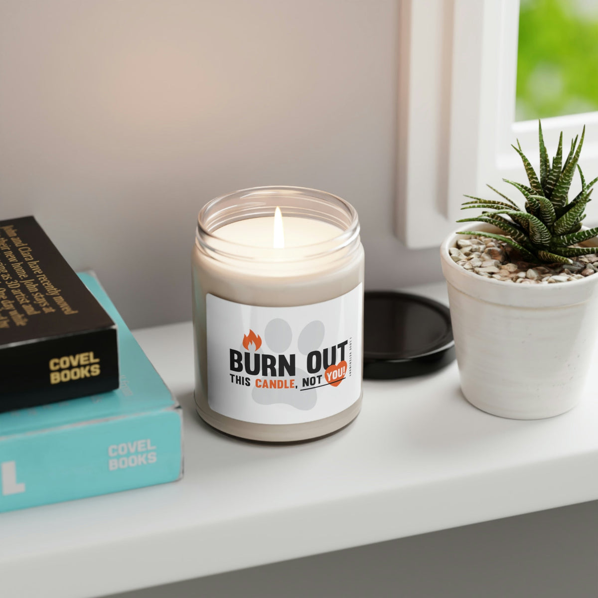 Burn out design - Scented Soy Candle-Candles-I love Veterinary
