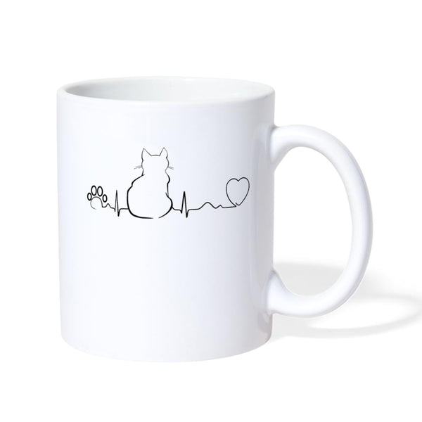 Cat pulse Coffee or Tea Mug-Coffee/Tea Mug | BestSub B101AA-I love Veterinary