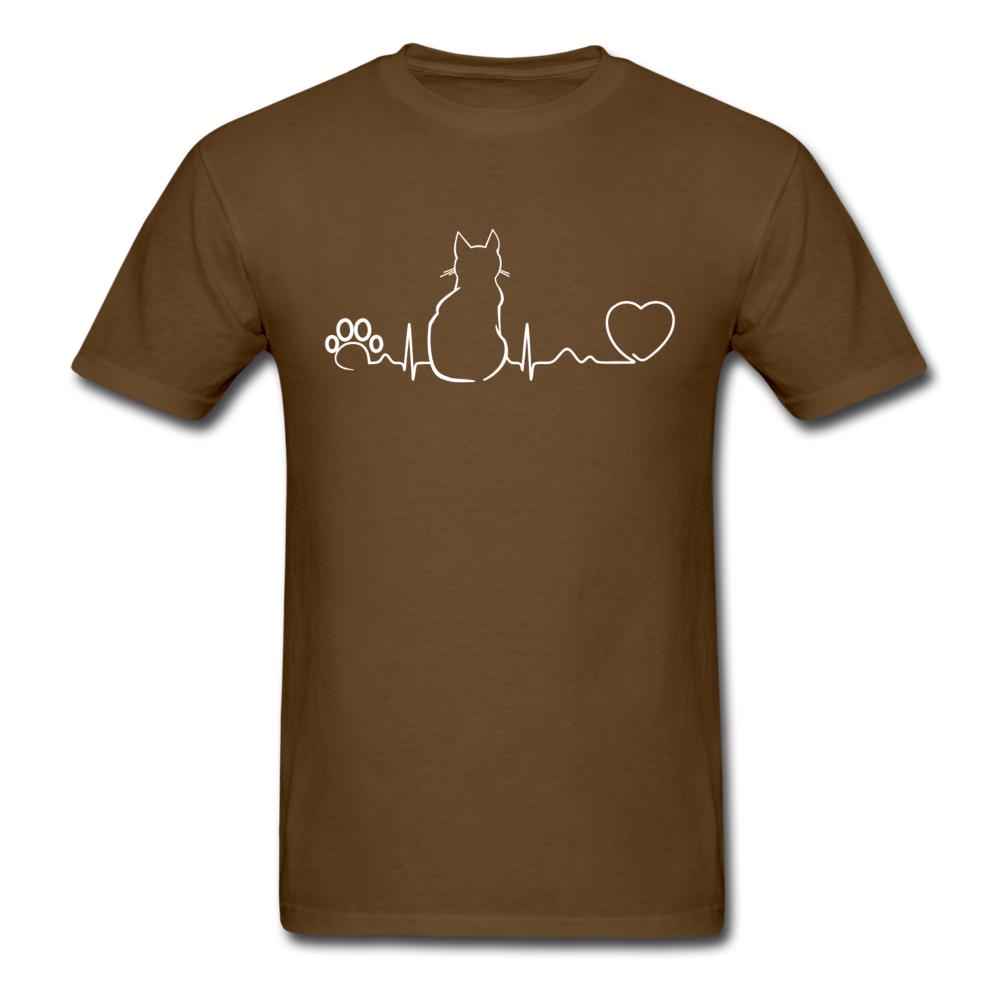 Cat Pulse Unisex T-shirt-Unisex Classic T-Shirt | Fruit of the Loom 3930-I love Veterinary