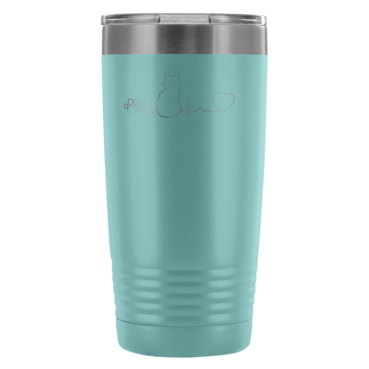 Cats- Cat Pulse 20oz Vacuum Tumbler-Tumblers-I love Veterinary