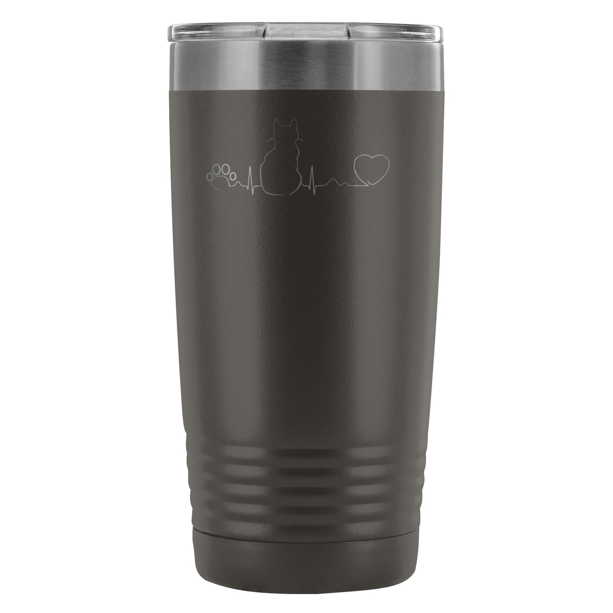Cats- Cat Pulse 20oz Vacuum Tumbler-Tumblers-I love Veterinary