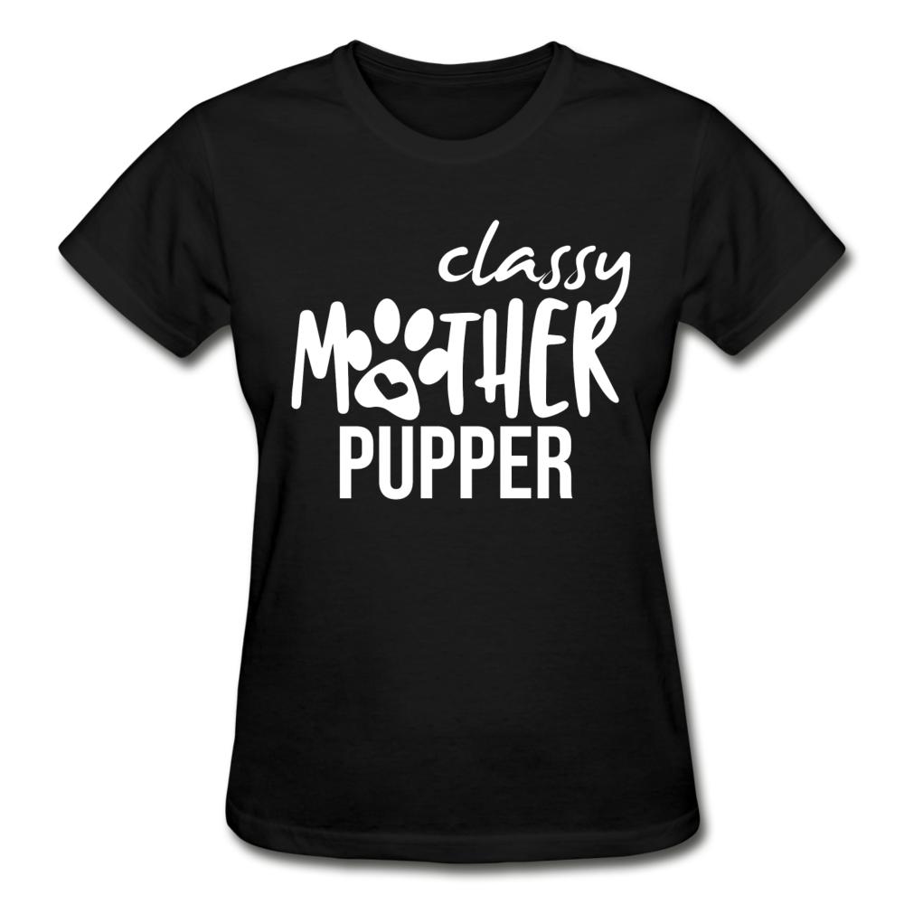 Classy mother pupper Gildan Ultra Cotton Ladies T-Shirt-Ultra Cotton Ladies T-Shirt | Gildan G200L-I love Veterinary