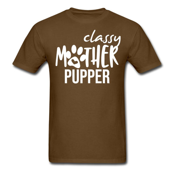 Classy mother pupper Unisex T-shirt-Unisex Classic T-Shirt | Fruit of the Loom 3930-I love Veterinary