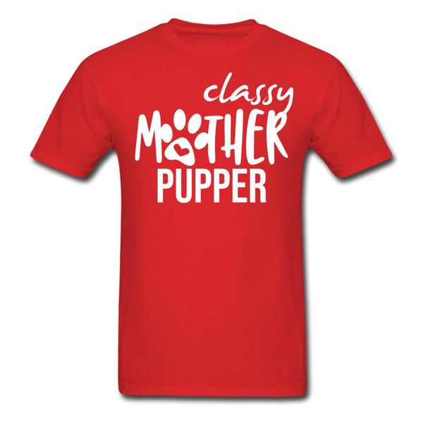 Classy mother pupper Unisex T-shirt-Unisex Classic T-Shirt | Fruit of the Loom 3930-I love Veterinary