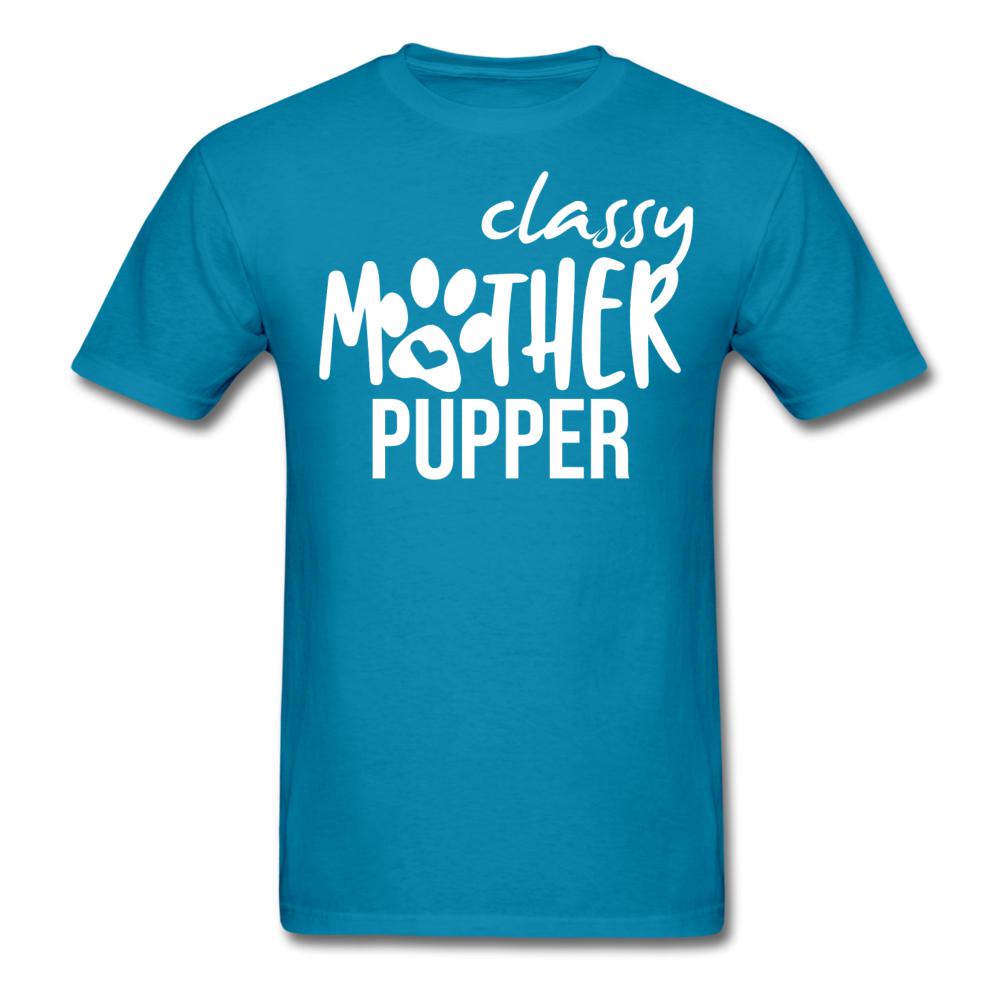Classy mother pupper Unisex T-shirt-Unisex Classic T-Shirt | Fruit of the Loom 3930-I love Veterinary