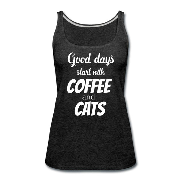 Coffee and cats Women's Tank Top-Women’s Premium Tank Top | Spreadshirt 917-I love Veterinary
