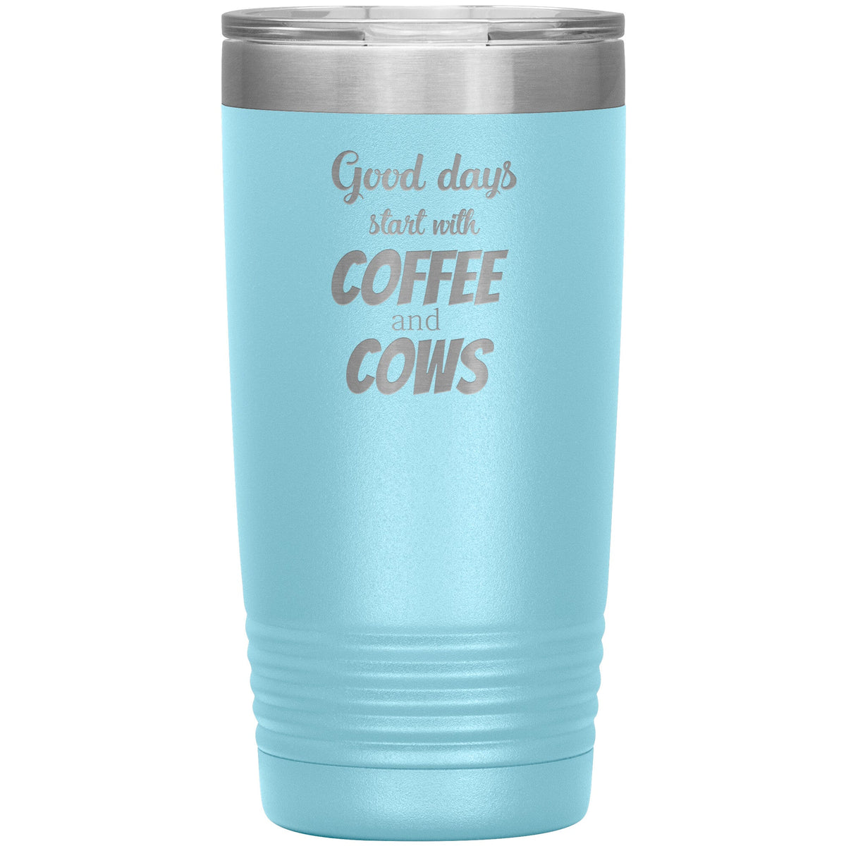 Coffee and cows 20oz-Tumblers-I love Veterinary