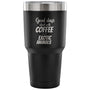 Coffee and exotic animals 30oz Vacuum Tumbler-Tumblers-I love Veterinary