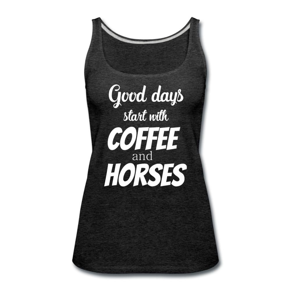 Coffee and horses Women's Tank Top-Women’s Premium Tank Top | Spreadshirt 917-I love Veterinary