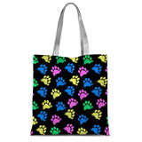 Colorful Paws Classic Sublimation Tote Bag-Classic Sublimation Tote Bag-I love Veterinary