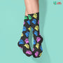 Colorful Paws Sublimation Tube Sock-Sublimation Sock-I love Veterinary