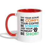 Veterinary Monday Prayer Contrast Coffee Mug-Contrast Coffee Mug | BestSub B11TAA-I love Veterinary