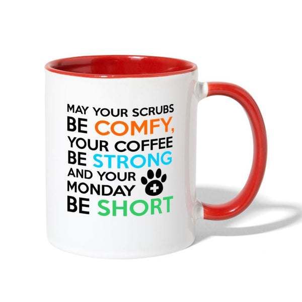 Veterinary Monday Prayer Contrast Coffee Mug-Contrast Coffee Mug | BestSub B11TAA-I love Veterinary