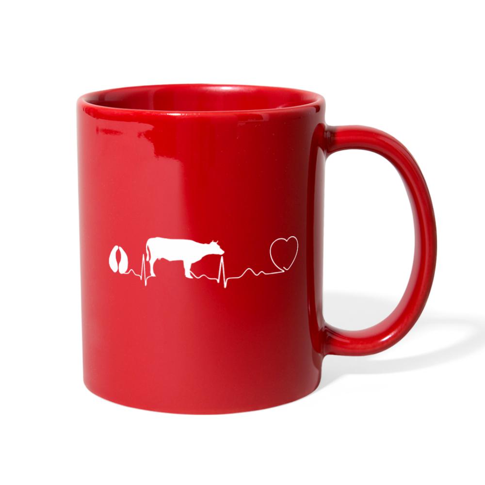 Cow pulse Large Animal Vet Full Color Mug-Full Color Mug | BestSub B11Q-I love Veterinary