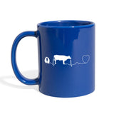 Cow pulse Large Animal Vet Full Color Mug-Full Color Mug | BestSub B11Q-I love Veterinary