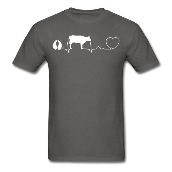 Cow pulse Unisex T-shirt-Unisex Classic T-Shirt | Fruit of the Loom 3930-I love Veterinary