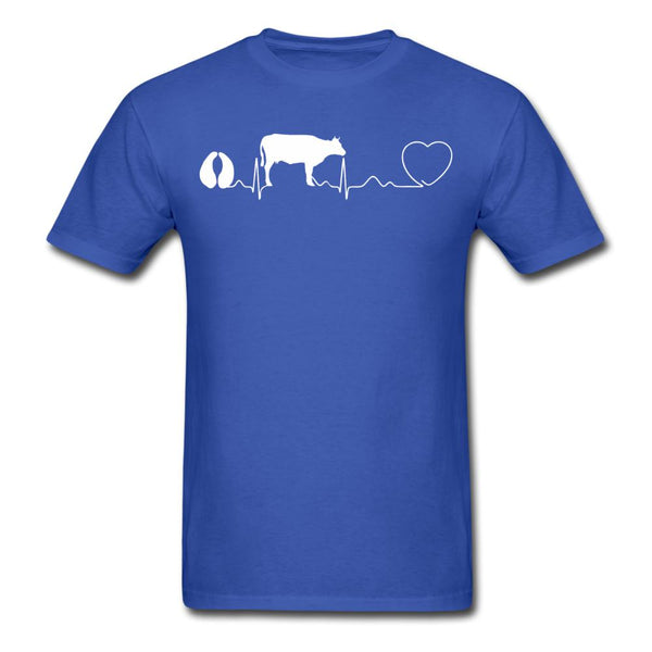 Cow pulse Unisex T-shirt-Unisex Classic T-Shirt | Fruit of the Loom 3930-I love Veterinary
