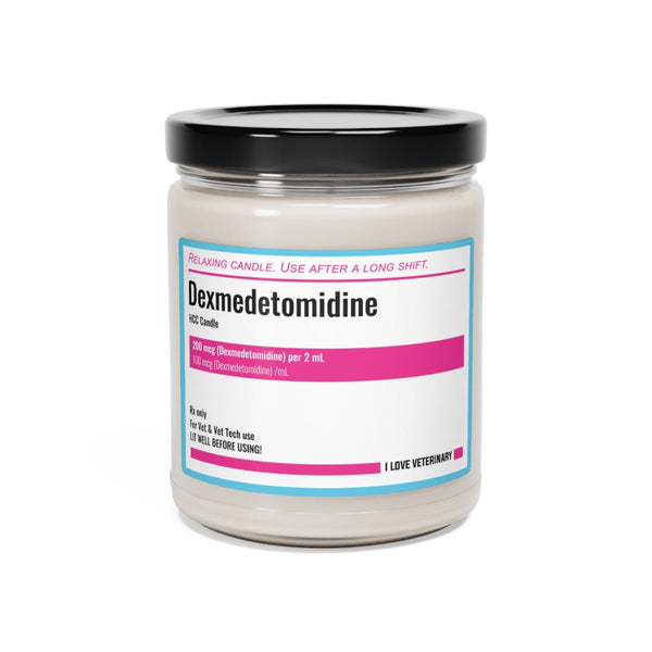 Dexmedetomidine Design - Scented Soy Candle-Candles-I love Veterinary