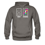Doctor vs. Veterinarian Unisex Hoodie-Men's Hoodie | Hanes P170-I love Veterinary