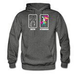 Doctor vs. Veterinarian Unisex Hoodie-Men's Hoodie | Hanes P170-I love Veterinary