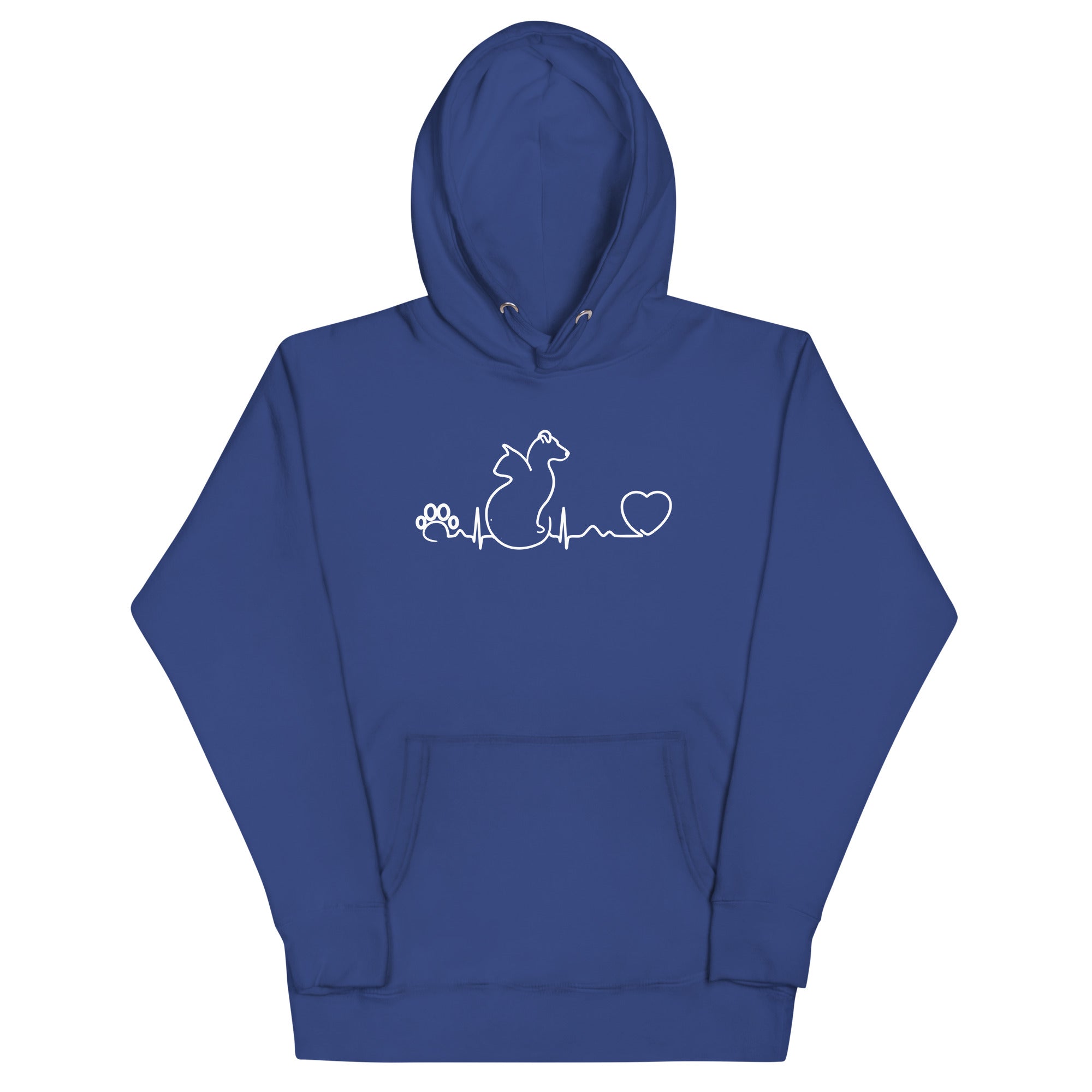 Dog hot sale heartbeat hoodie