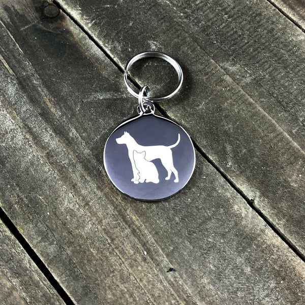 Dog and cat Stethoscope tag-Stethoscope tag-I love Veterinary
