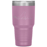Dog heartbeat Vacuum Tumbler 30 oz-Tumblers-I love Veterinary