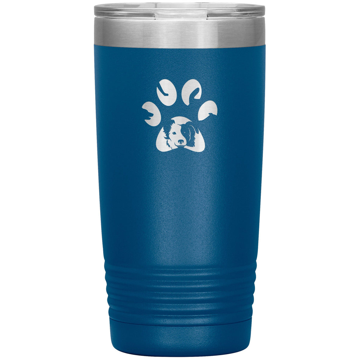 Dog Pawprint 20oz Tumbler-Tumblers-I love Veterinary