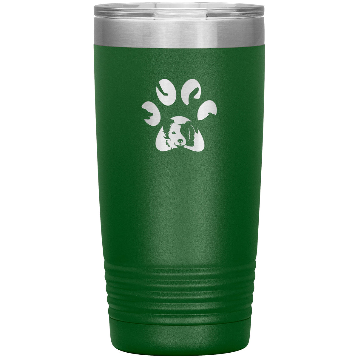 Dog Pawprint 20oz Tumbler-Tumblers-I love Veterinary