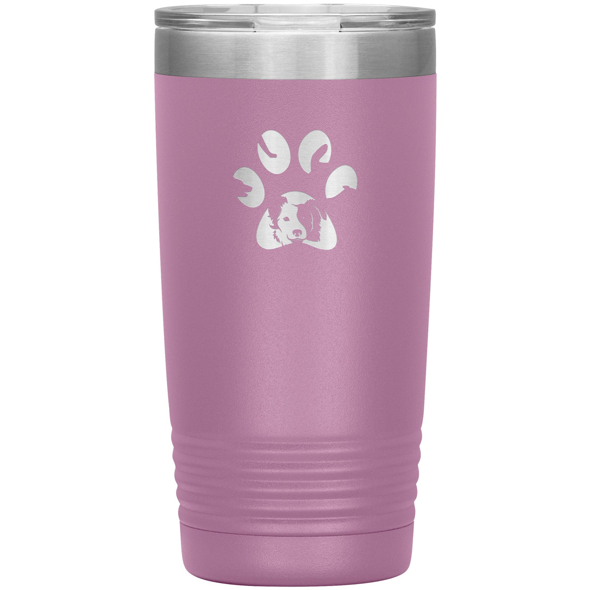 Dog Pawprint 20oz Tumbler-Tumblers-I love Veterinary