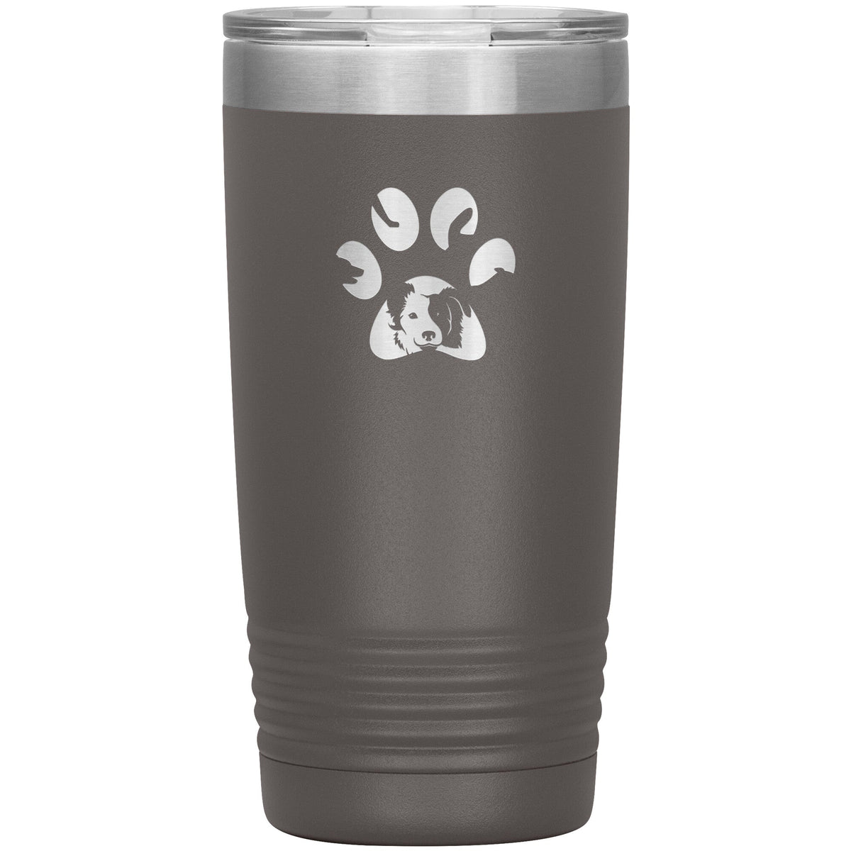 Dog Pawprint 20oz Tumbler-Tumblers-I love Veterinary