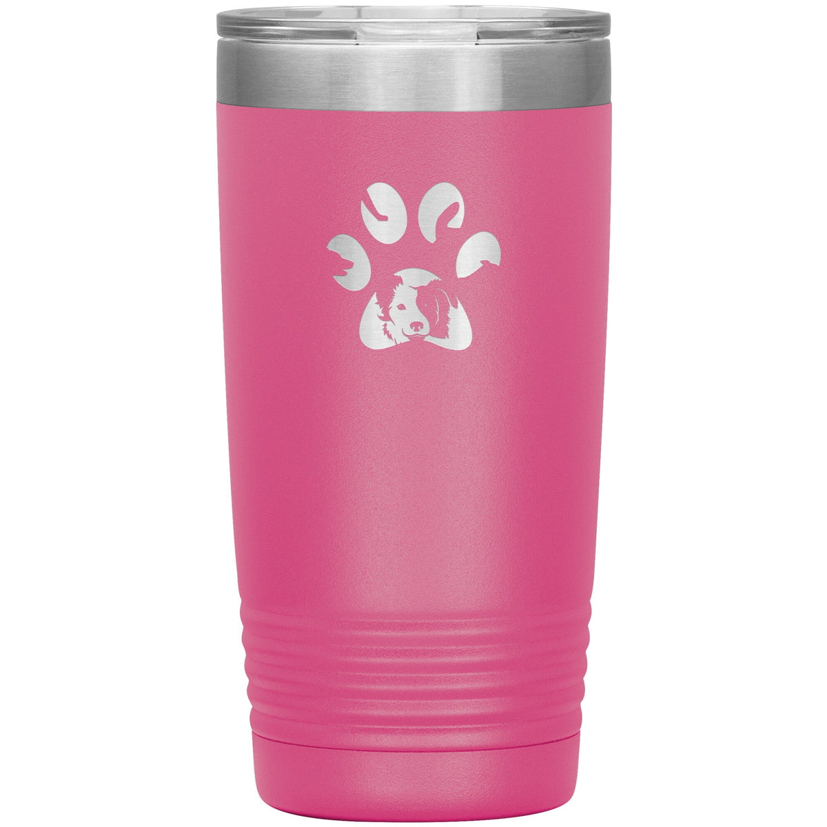 Dog Pawprint 20oz Tumbler-Tumblers-I love Veterinary