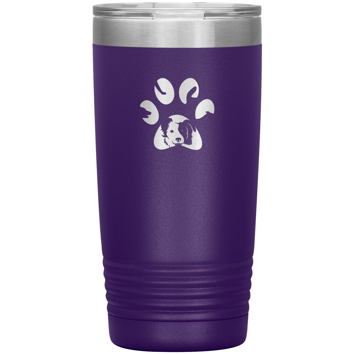 Dog Pawprint 20oz Tumbler-Tumblers-I love Veterinary