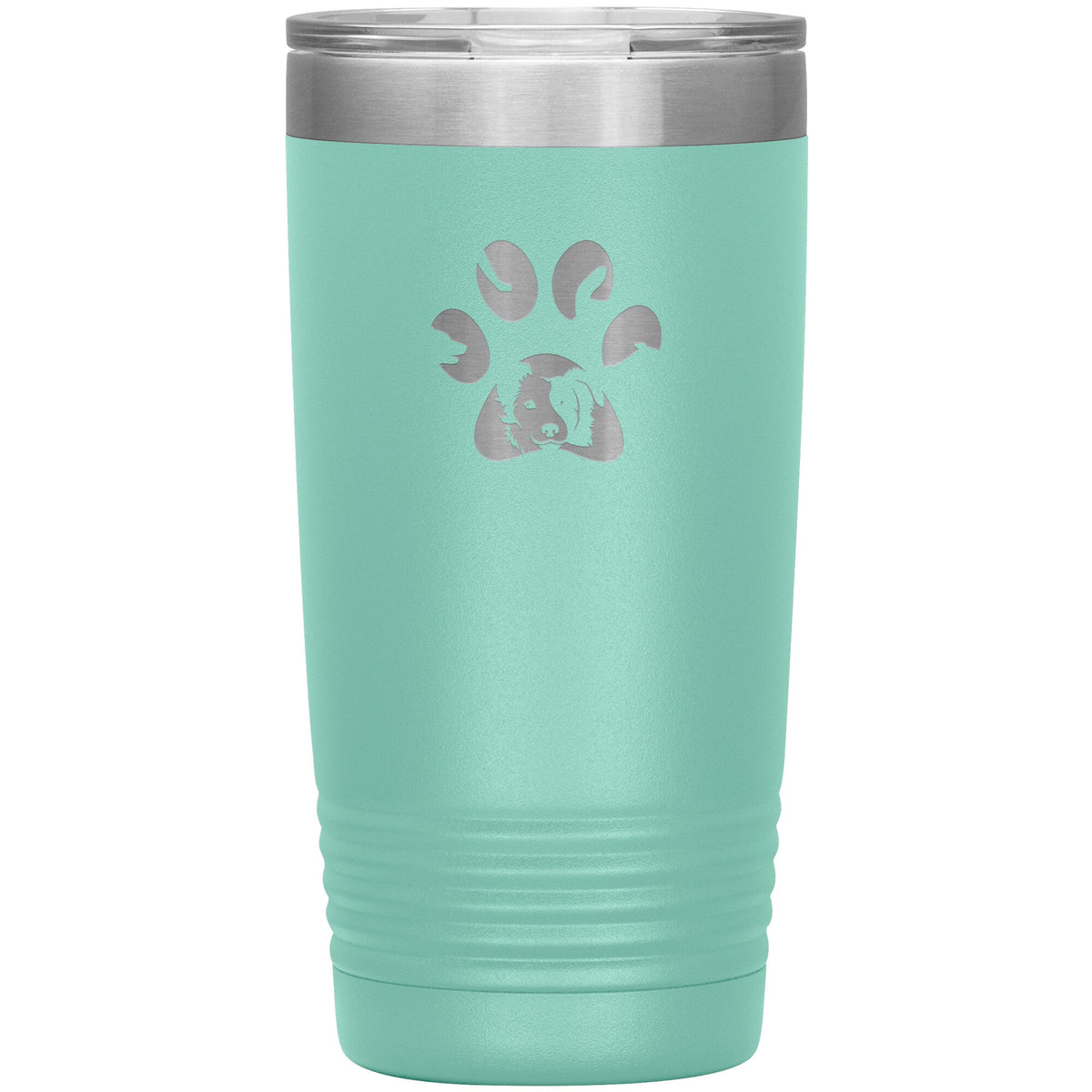 Dog Pawprint 20oz Tumbler-Tumblers-I love Veterinary