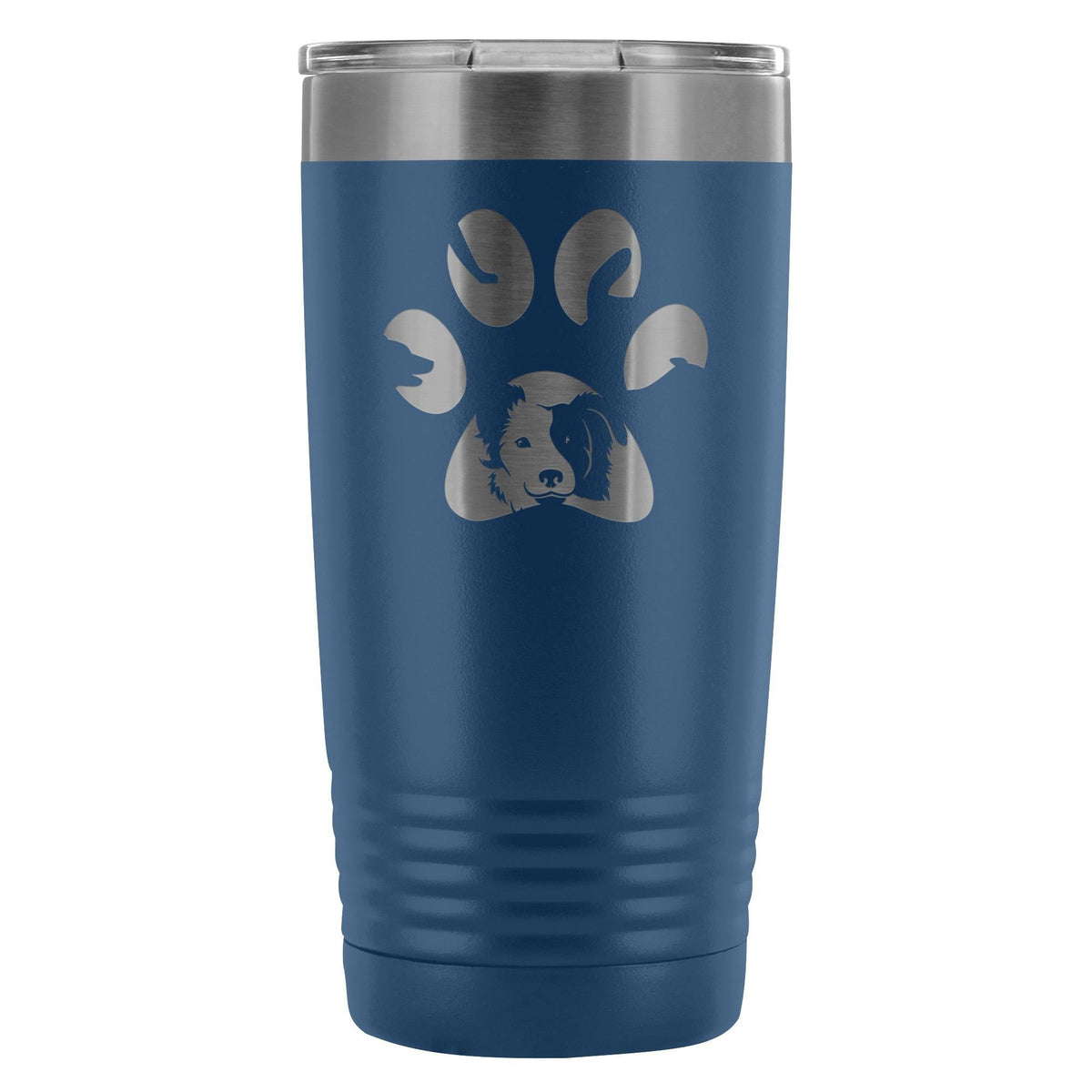 Dog Pawprint 20oz Vacuum Tumbler-Tumblers-I love Veterinary