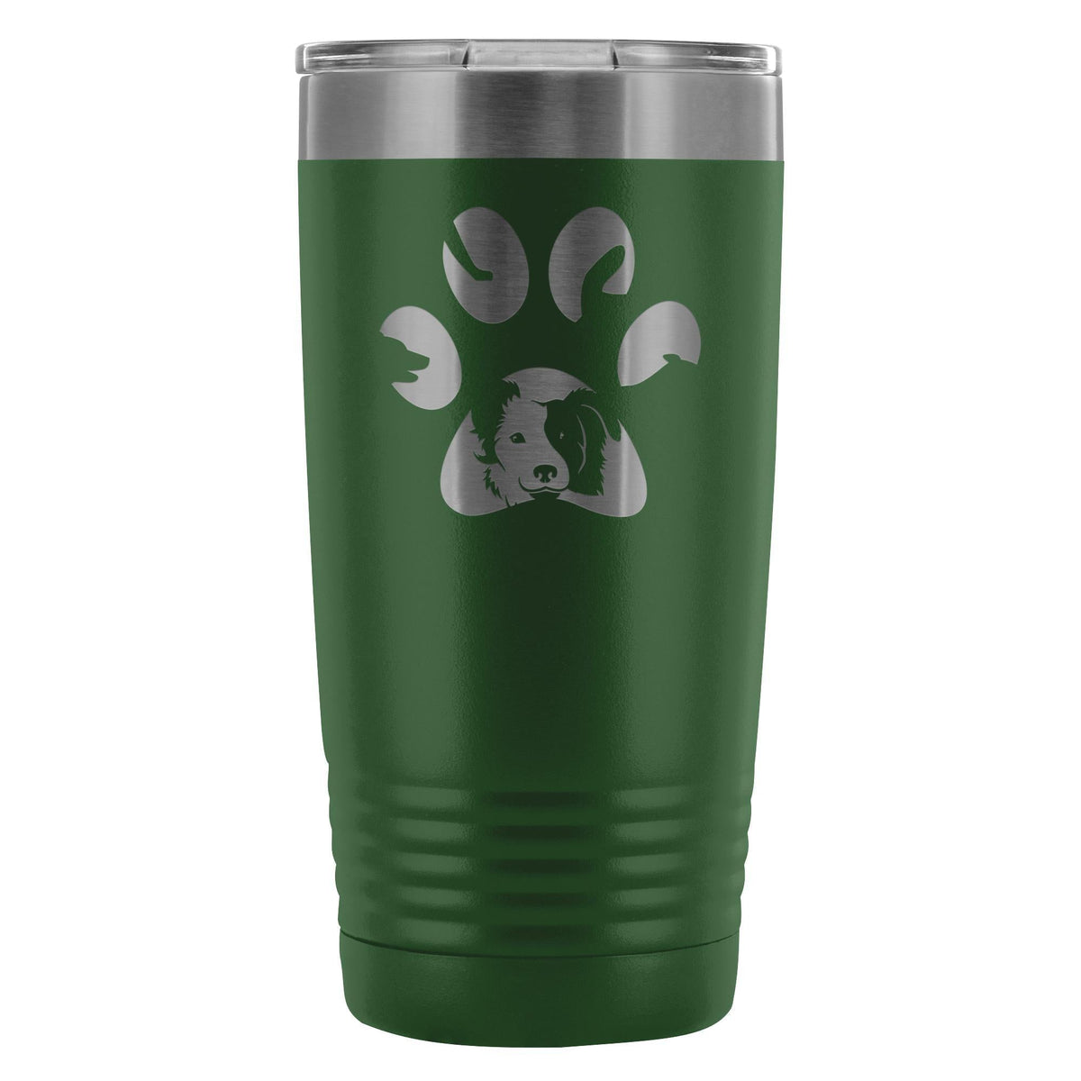 Dog Pawprint 20oz Vacuum Tumbler-Tumblers-I love Veterinary